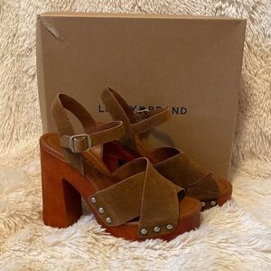 Lucky brand platform sandals